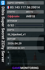 Dibis Super Secret ZCity Server