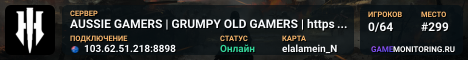 AUSSIE GAMERS | GRUMPY OLD GAMERS | https://discord.gg/zwXJHNYc