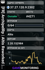 [FR] ArchipelRp | Altis Reworked | RP Immersif |.gg/dT27URXDh6