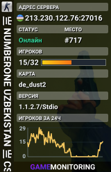 亗 NUMBERONE UZBEKISTAN 亗 CSTRIKE ZONE | 24/7