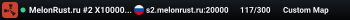 MelonRust.ru #2 X1000000 [NOLIM | FPS+ | BF | BARREN]