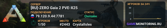 [RU]-ZERO Gaia 2 PVE-X25