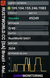 RUSTWORLD.CC [SA] Brazil - Main | Monthly/PvP | Wiped: 10/01