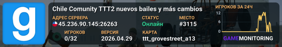 Chile Comunity TTT2 nuevos bailes y más cambios