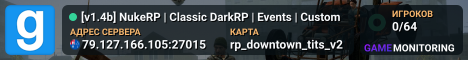 [v1.4b] NukeRP | Classic DarkRP | Events | Custom