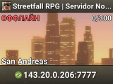 Streetfall RPG | Servidor Novo
