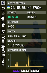 Cs-Imperia.Uz | Yangiyo'l Server
