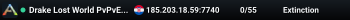 Drake Lost World PvPvE 7.5-10x Extinc