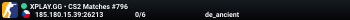 XPLAY.GG • CS2 Matches #796