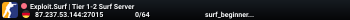 Exploit.Surf | Tier 1-2 Surf Server