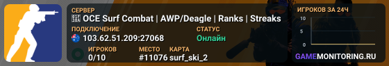 🌊 OCE Surf Combat | AWP/Deagle | Ranks | Streaks