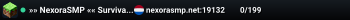 »» NexoraSMP «« Survival | Cpvp | KoTH | Duels