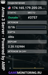 Arma 3 Server - Powered by AMP