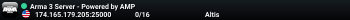 Arma 3 Server - Powered by AMP