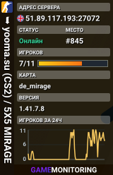 ███ ➥ yooma.su (CS2) / 5X5 MIRAGE