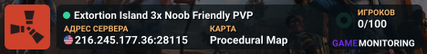 Extortion Island 3x Noob Friendly PVP