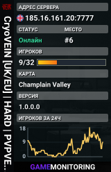 CryoVEIN [UK/EU] | HARD | PVPVE | discord.gg/gs2kQakAkt
