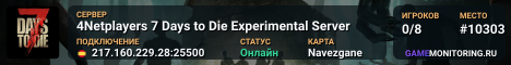 4Netplayers 7 Days to Die Experimental Server