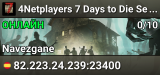 4Netplayers 7 Days to Die Server