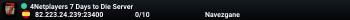 4Netplayers 7 Days to Die Server
