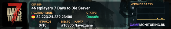 4Netplayers 7 Days to Die Server