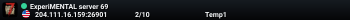 ExperiMENTAL server 69