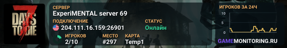 ExperiMENTAL server 69