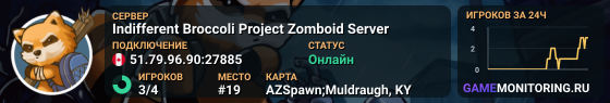 Indifferent Broccoli Project Zomboid Server