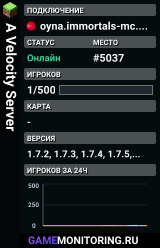 A Velocity Server