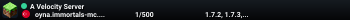 A Velocity Server