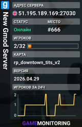 New Gmod Server