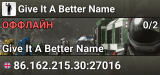 Give It A Better Name