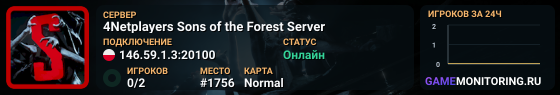 4Netplayers Sons of the Forest Server