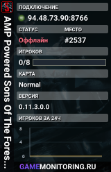 AMP Powered Sons Of The Forest Server