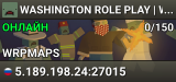 WASHINGTON ROLE PLAY | WRP