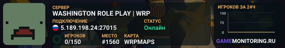 WASHINGTON ROLE PLAY | WRP