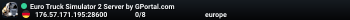 Euro Truck Simulator 2 Server by GPortal.com