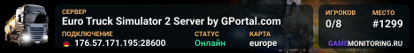 Euro Truck Simulator 2 Server by GPortal.com