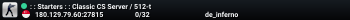 : : Starters : : Classic CS Server / 512-t