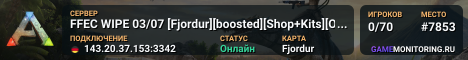 FFEC WIPE 03/07 [Fjordur][boosted][Shop+Kits][ORP]