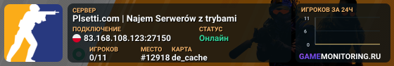 Plsetti.com | Najem Serwerów z trybami