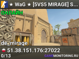 ██ ★ WaG ★ [5VS5 MIRAGE] 🔴 SKINS/KNIFE/GLOVES