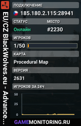 EU/CZ BlackWolves.eu - Advanced Vanilla SOLO/DUO/TRIO