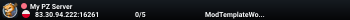 My PZ Server