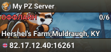 My PZ Server