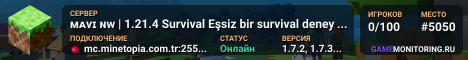 ᴍᴀᴠɪ ɴᴡ | Survival Bize katıl: mc.mavinw.com | discord.gg/mavinw