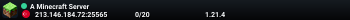 A Minecraft Server