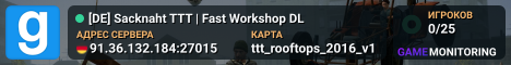 [DE] Sacknaht TTT | Fast Workshop DL