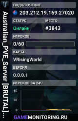 Australian_PVE_Server [BRUTAL] No wipe [https://discord.gg/z5cC