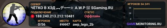 ЧЁTKO B XЭД ︻デ═一✮ A.W.P 🎯 SGaming.RU
